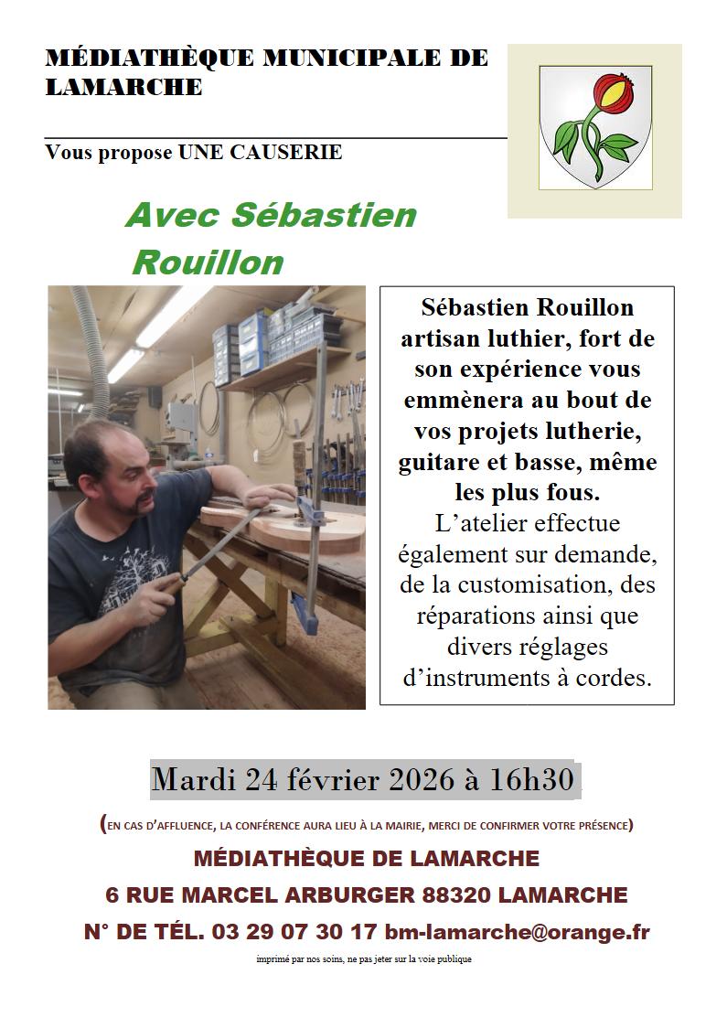 Causerie luthier 1